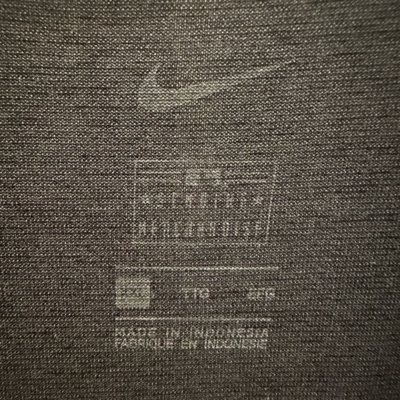 Nike Men's very Dark Gray/Black Polo with Red Cincinnati Reds and Nike logos. - Picture 2 of 10